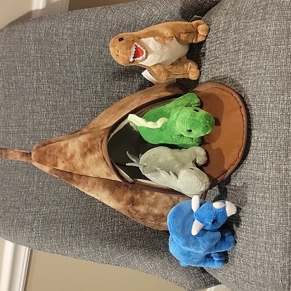 prextex Other - Prextex‎ Dinosaur Volcano House With 4 Dinosaurs